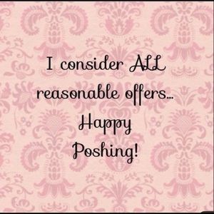 I consider all reasonable offers